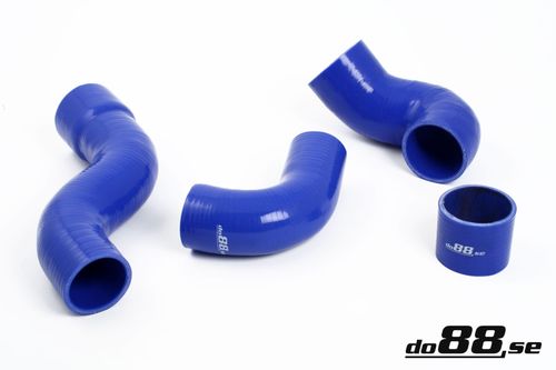 do88 - Volvo 700/900 Turbo (w.o AC) Pressure hoses Blue - DO88-KIT26R