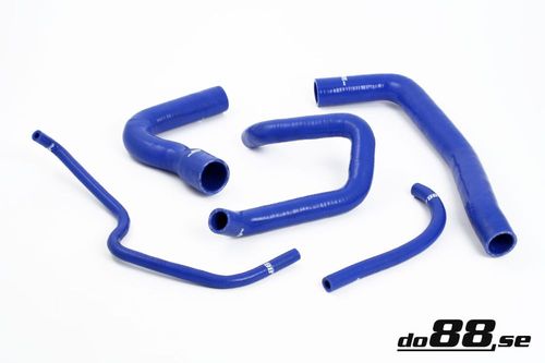 do88 - SAAB 9000 Turbo 86-90 Coolant hoses Blue - DO88-KIT32S