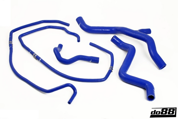 do88 - Volvo C30/C70/S40/V50 Turbo 04-13 Coolant hoses Black - DO88-KIT38S
