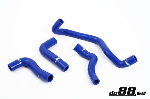 do88 - Volvo C30/C70/S40/V50 Turbo 04-13 Heater hoses Red - DO88-KIT39R
