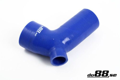 do88 - Volvo 850/S70/V70 IC outlet hose with 25mm BOV connection Blue - CLAMP-KIT40