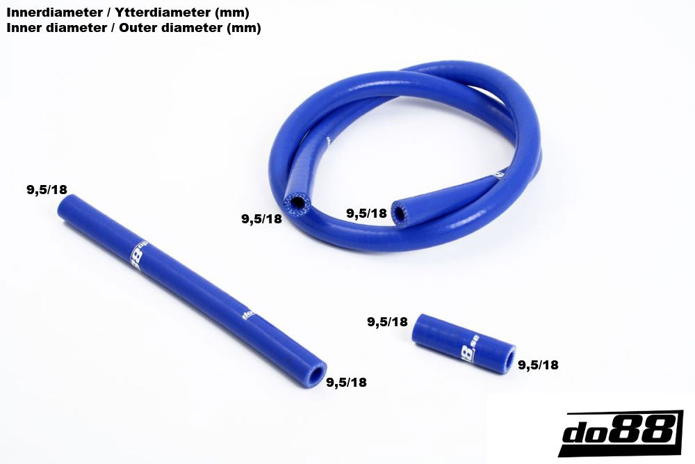 do88 - Volvo V70N/S60 01-08 Brake vacuum hoses Blue - CLAMP-KIT48