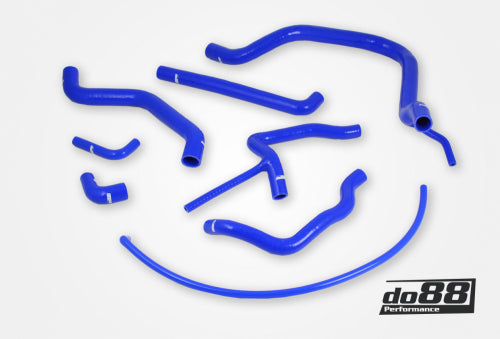 do88 - SAAB 900 Turbo 16 84-93 Coolant hoses Blue - DO88-KIT50S