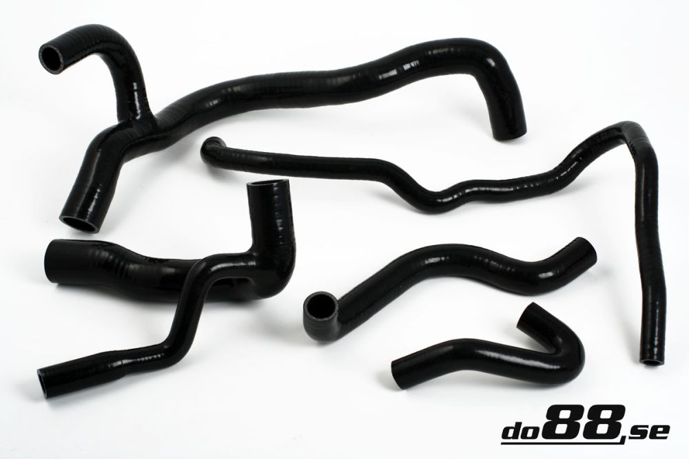 do88 - Audi Quattro 20v Radiator hoses Black - CLAMP-KIT67