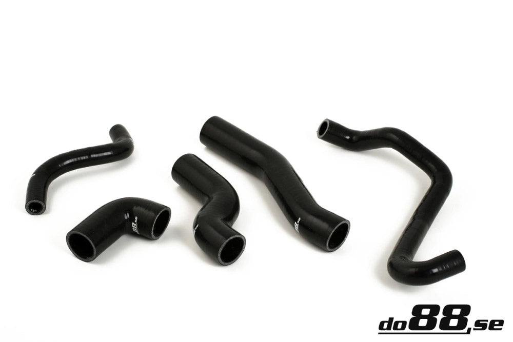 do88 - BMW 316/318 E46 Coolant hoses Black - DO88-KIT71S