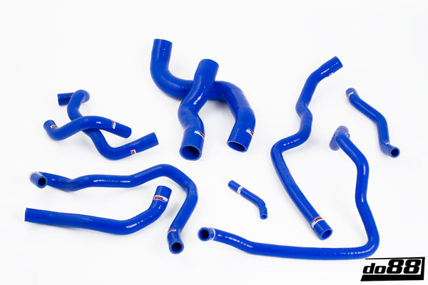 do88 - BMW M3 E90 E92 Coolant hoses Blue - DO88-KIT94S