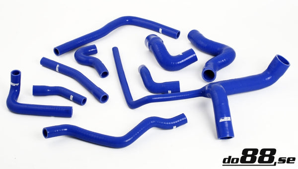 do88 - Audi S4/S6 C4 AAN Radiator hoses Blue - DO88-KIT97B