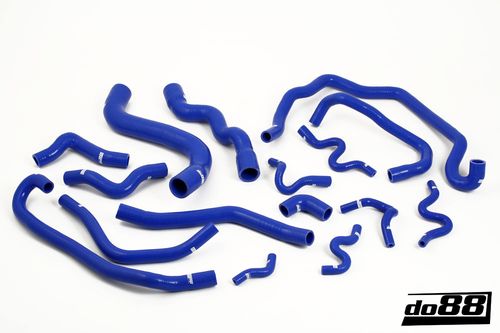 do88 - SAAB 9-3 2.8t V6 2006- Coolant hoses Blue - DO88-KIT98S