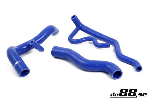 do88 - Volvo 700/940 Turbo Coolant hoses Black - DO88-KIT9S