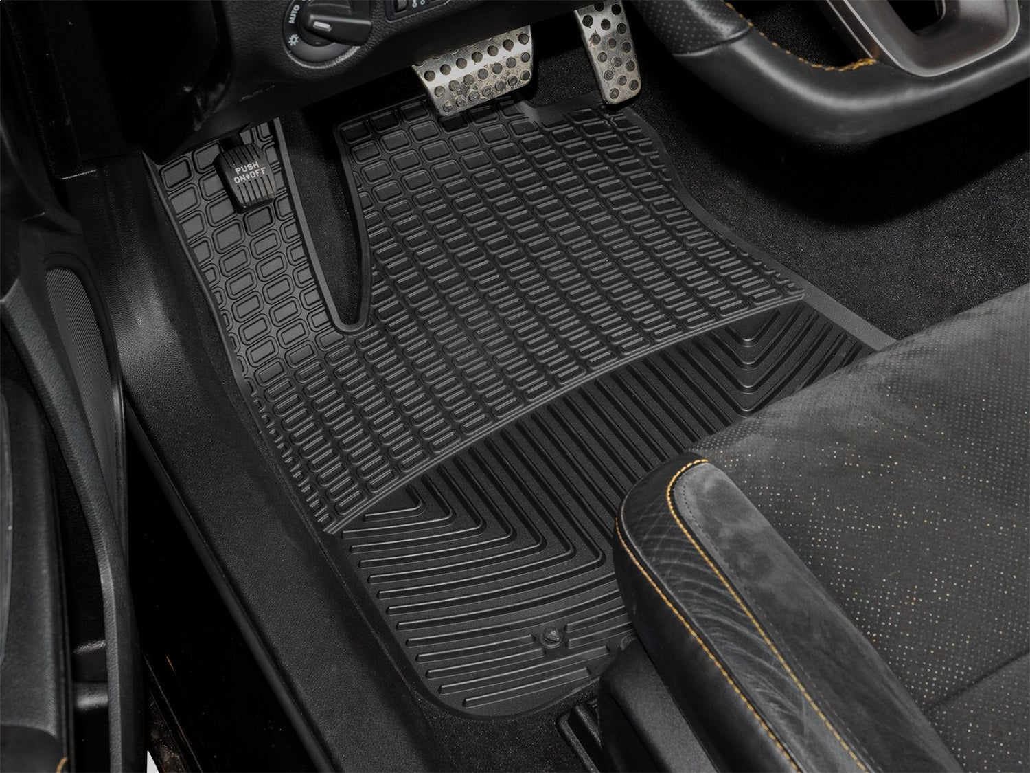 Weathertech - All Weather Floor Mats - Black Front - W710