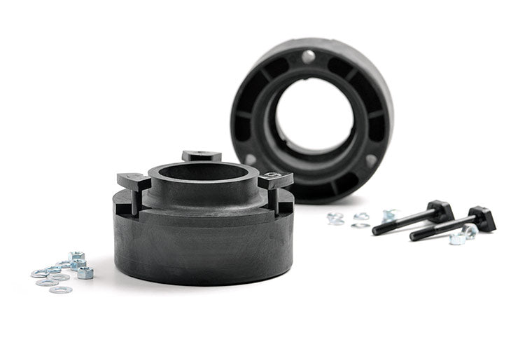 Rough Country - 2.5 Inch Leveling Kit - Ram 2500 (10-13)/3500 (10-12) 4WD - 374 for 1994-2010 Dodge Ram 2500 - angle view
