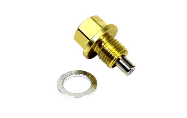 ISR Performance Magnetic Oil Drain Plug - M12x1.25 - IS-ODP-G by ISR Performance - front view