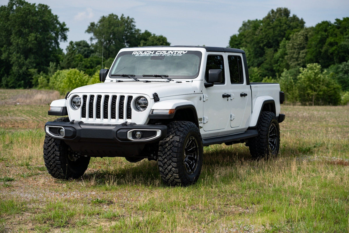 Rough Country - 2.5 Inch Leveling Kit - Spacers - Jeep Gladiator JT 4WD (2024-2025) - 61300 for 2024 Jeep Gladiator - install