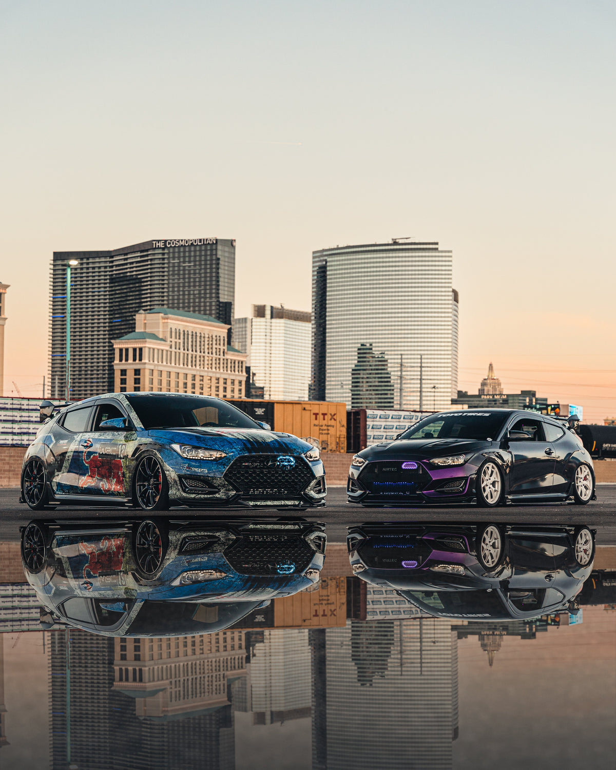 Velossa Tech - 2019-2022 Hyundai Veloster N (DCT and Manual) Generation 4 Interchangeable BIG MOUTH &quot;LIT KIT&quot; | LIT Flare and Controller Only