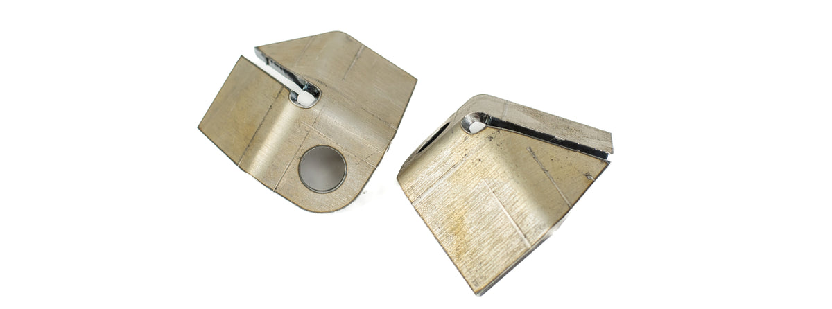Weld-On Parallel 4 Link Double Shear Brackets for the SAFB RX7