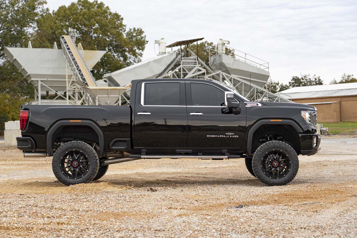 Rough Country - 7 Inch Lift Kit - NTD - Vertex Shocks - w/ Overloads - Chevy/GMC 2500HD/3500HD (20-25) - 111150 by Rough Coun