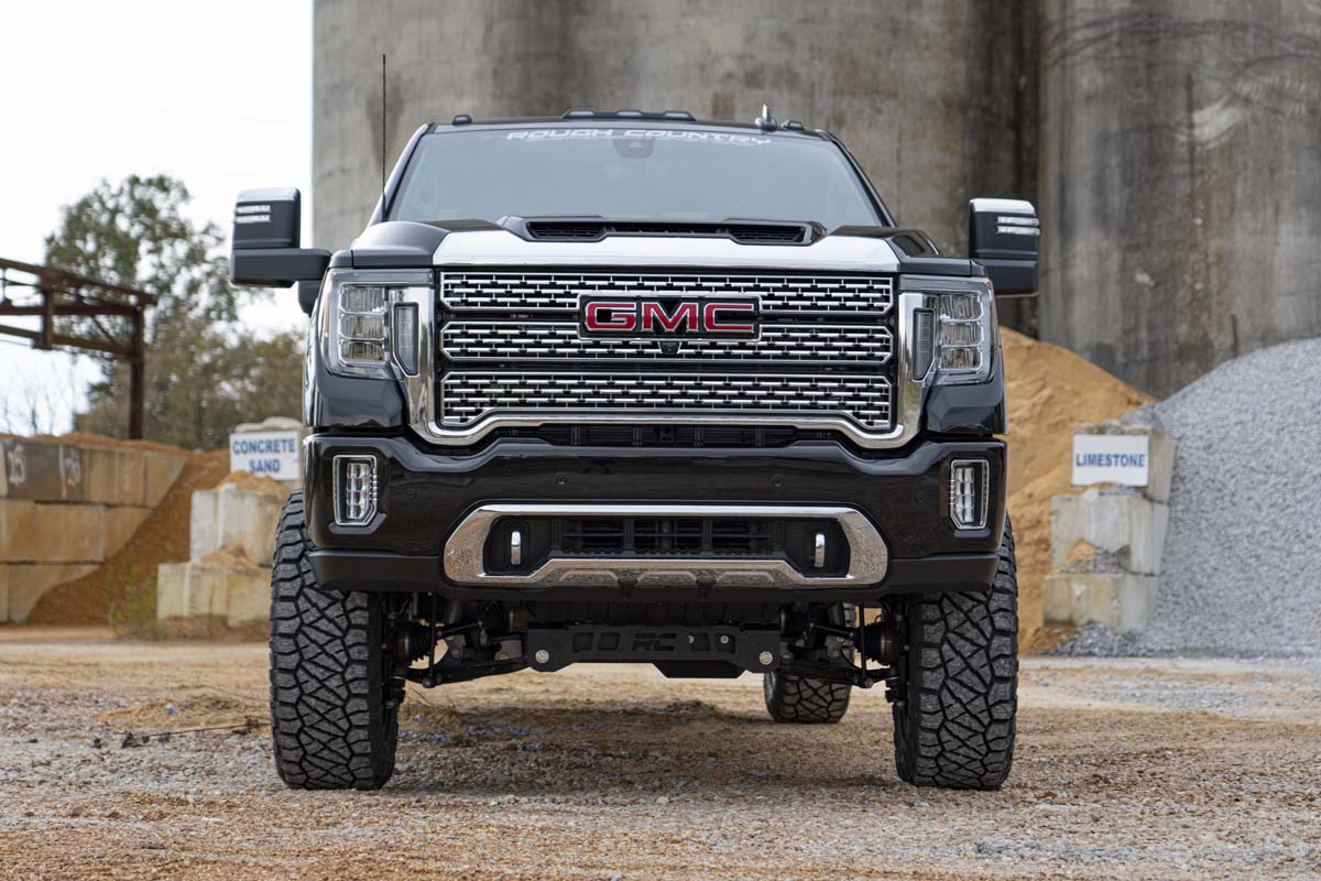 Rough Country - 7 Inch Lift Kit - NTD - M1 - w/ Overloads - Chevy/GMC 2500HD/3500HD (20-25) - 111140 by Rough Country - detai