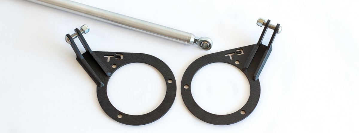 Front Strut Tower Brace for TE72 Corolla (Size A strut tops)
