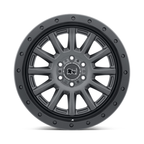 Black Rhino Hard Alloys Dugger 17X8.5 5X127 -18MM Gun Black
