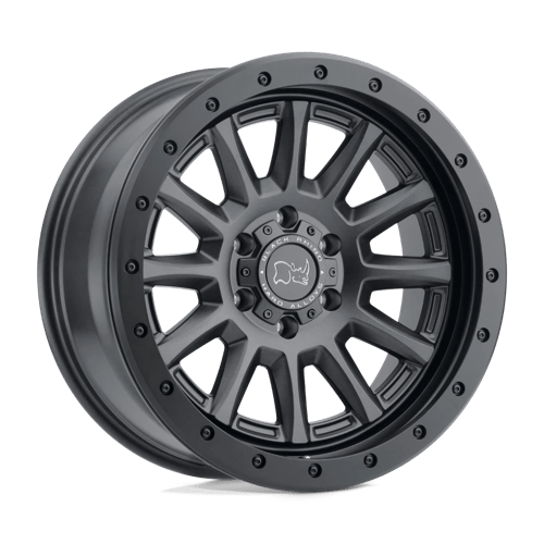 Black Rhino Hard Alloys Dugger 17X8.5 6X139.7 -18MM Gun Black