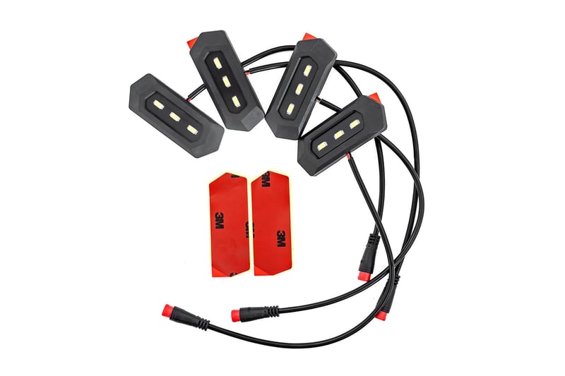 Rough Country - Power Running Boards - Dual Electric Motor - 4 Door - Jeep Wrangler Unlimited (07-18) - PSR610330