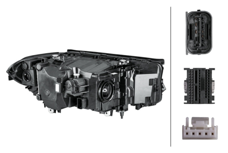 Hella 2017-2020 BMW 530e xDrive Headlight Assembly - 354836091