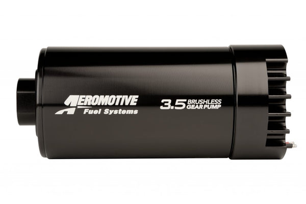 Aeromotive Variable Speed Controlled Fuel Pump - Round - In-line - Brushless Spur 3.5 - 11191