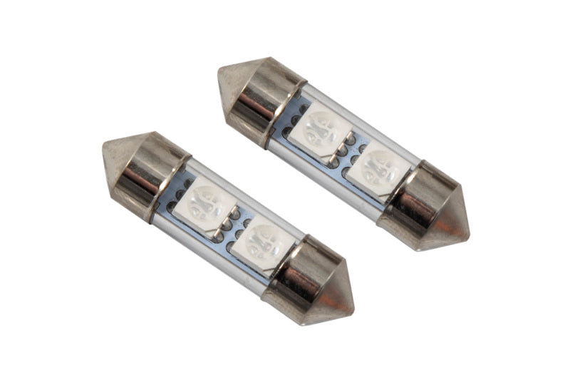 Diode Dynamics 31mm SMF2 LED Bulb - Red (Pair) - DD0070P