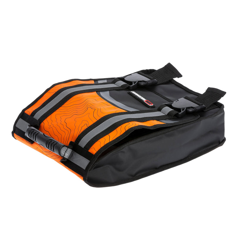 ARB Compact Recovery Bag Orange and Black Topographic Styling PVC Material Dual Internal Pockets - ARB503A