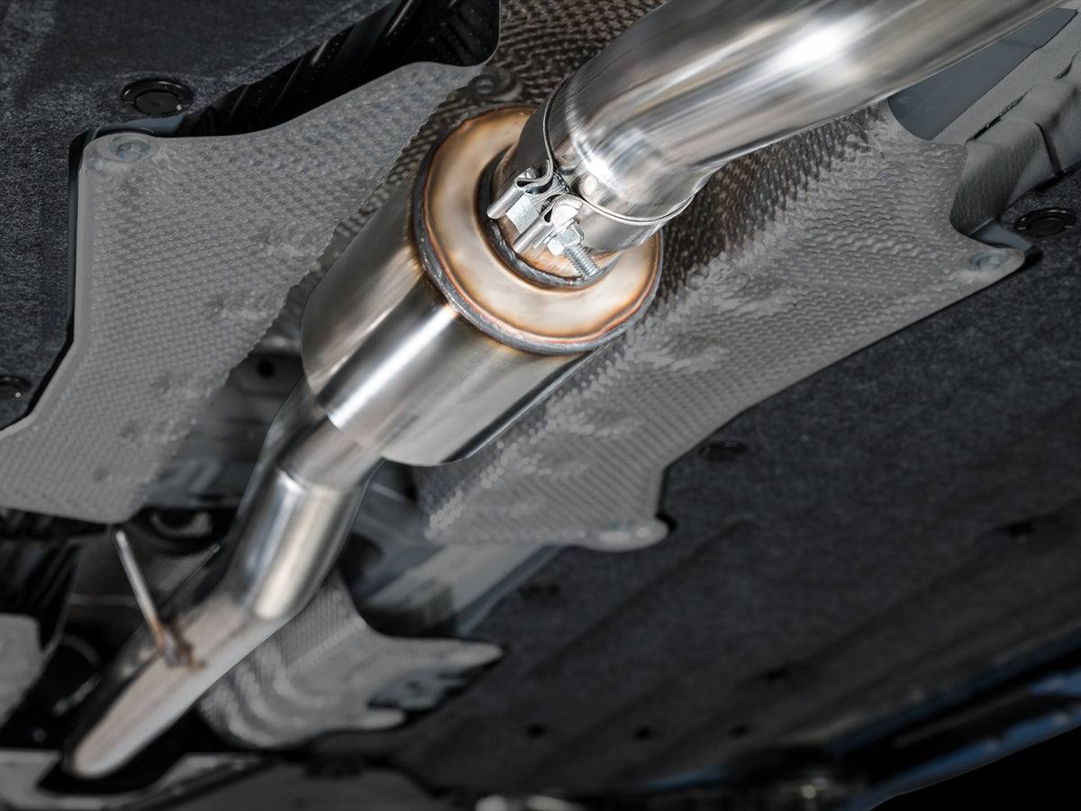 AWE Tuning 2023 Honda Civic Type R FL5 Touring Edition Exhaust w/ Triple Chrome Silver Tips - 3015-52287