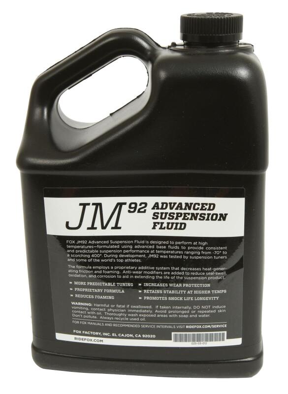 Fox JM92 Advanced Suspension Fluid - Gallon - 025-03-012