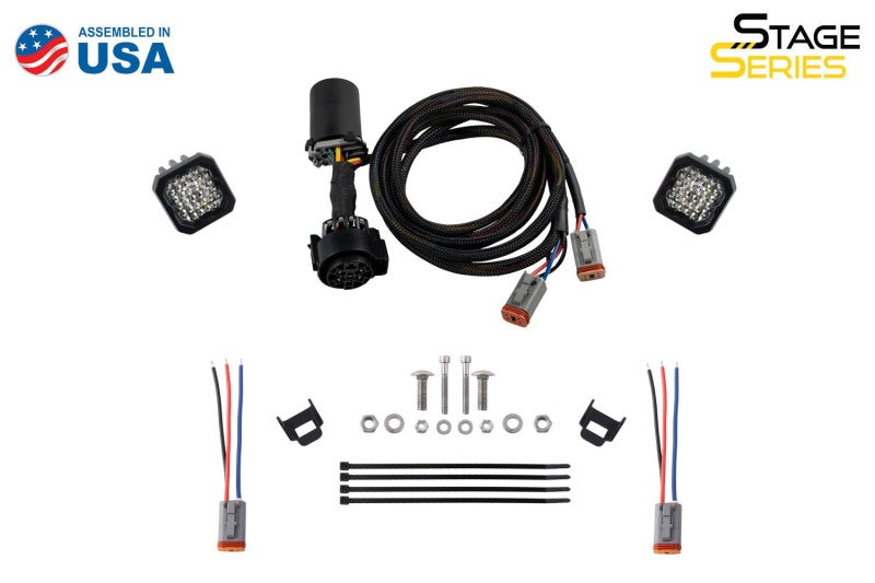 Diode Dynamics 2022 Toyota Tundra C2 Sport Stage Series Reverse Light Kit - DD7404 for 2022-2025 Toyota Tundra - alternate vi