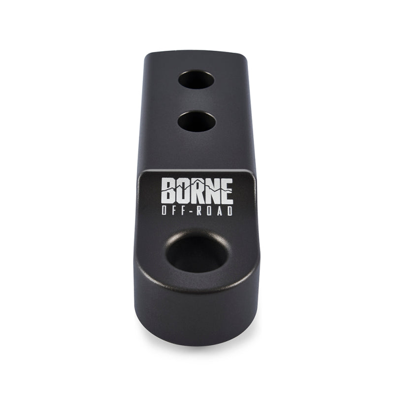 Borne Off-Road CNC Hitch Receiver Shackle 2in Hard Anodized - BNHR-2-HA by Borne Off-Road - detail view