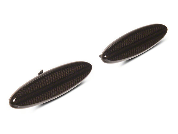 Raxiom 97-04 Chevrolet Corvette C5 Axial Series LED Rear Side Markers- Smoked - CV4596 for 1997-2004 Chevrolet Corvette - fro
