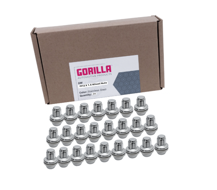Gorilla Automotive - OE Mag 21mm Hex 12-1.50-ss-24qty - 73138TXXSS-24