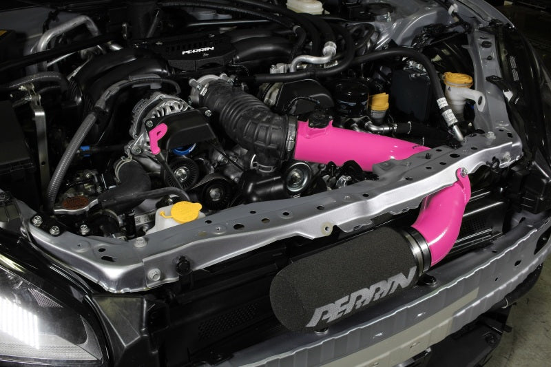 Perrin 22-23 Subaru BRZ/GR86 Cold Air Intake - Hyper Pink - PSP-INT-335HP