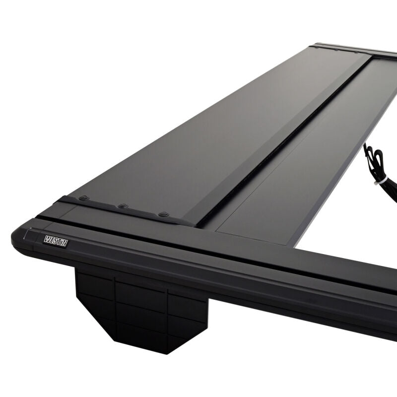 Westin 19-26 GM Silverado/Sierra 1500 5ft 8in Bed Manual Retractable Tonneau Cover - Black - 19-64745