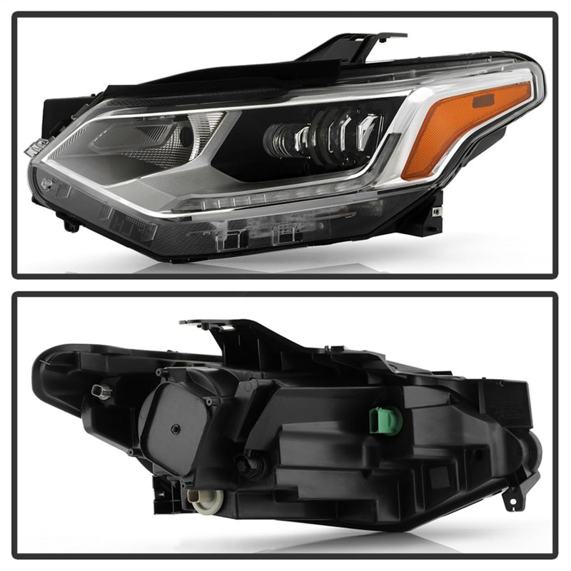 Xtune 18-21 Chevrolet Traverse Full LED HeadLight - OE Left (Signal/Side Marker Halogen) - 9956263