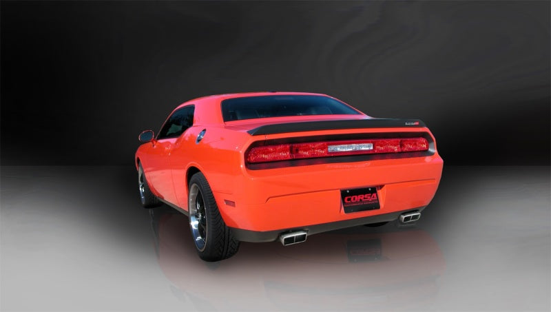 Corsa 08-10 Dodge Challenger SRT-8 6.1L V8 Polished Xtreme Cat-Back Exhaust - 14438