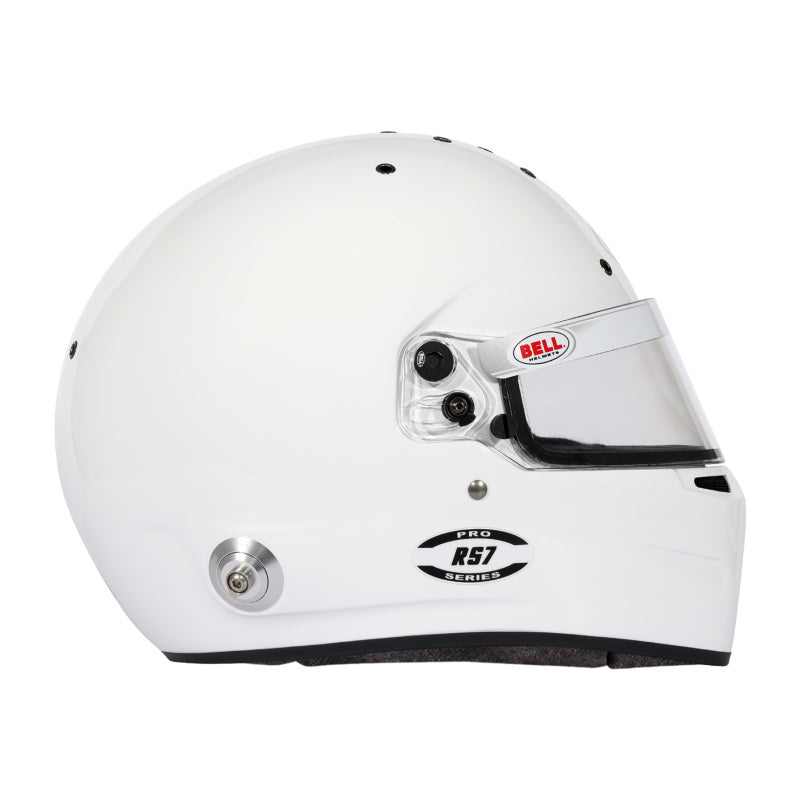 Bell Helmet Rs7 White (Hans) 55(6 7/8) Fia8859-2024/Sa2025 - 1310B22
