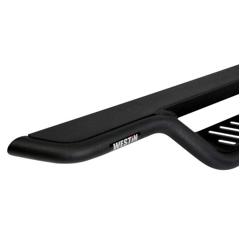Westin 14-18 Chevy/GMC Silverado/Sierra 1500/2500/3500 Double Cab Outlaw Drop Nerf Bars Tex Black - 20-13715