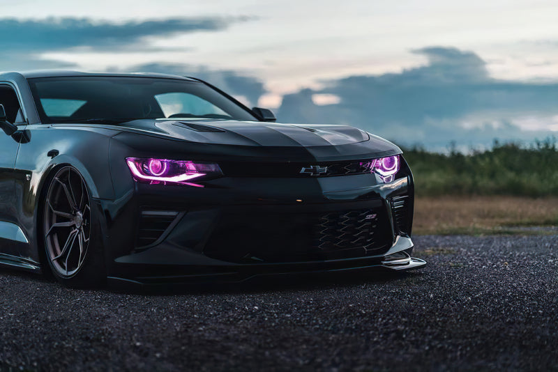 Oracle 16-18 Chevy Camaro RGB+W Headlight DRL Upgrade Kit - ColorSHIFT w/ BC1 Cntrl SEE WARRANTY - 1345-335