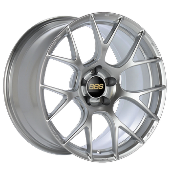 BBS RE-V7 19x9.5 5x120 ET25 Gloss Diamond Silver Wheel 82mm PFS/Clip Required - REV7057DS by BBS
