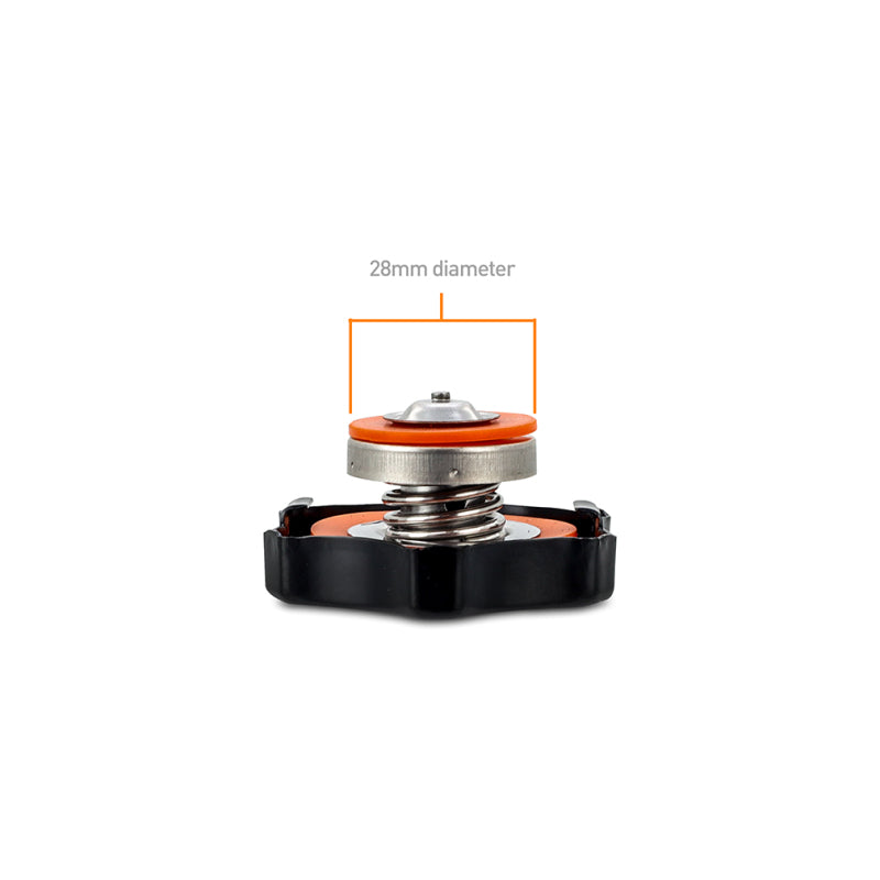 Mishimoto High-Pressure 1.3 Bar Radiator Cap Small Non-Directional - MMRC-13-SMC
