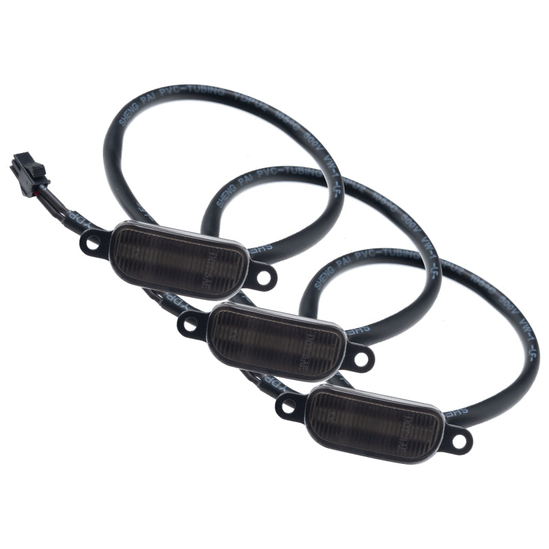 Oracle Universal Pre-Runner Style LED Grill Light Kit (New Style) - Amber w/Tinted Lens SEE WARRANTY - 5889-005-T