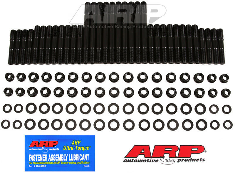ARP SB Chevy alum Bowtie splayed head stud kit - 234-4213