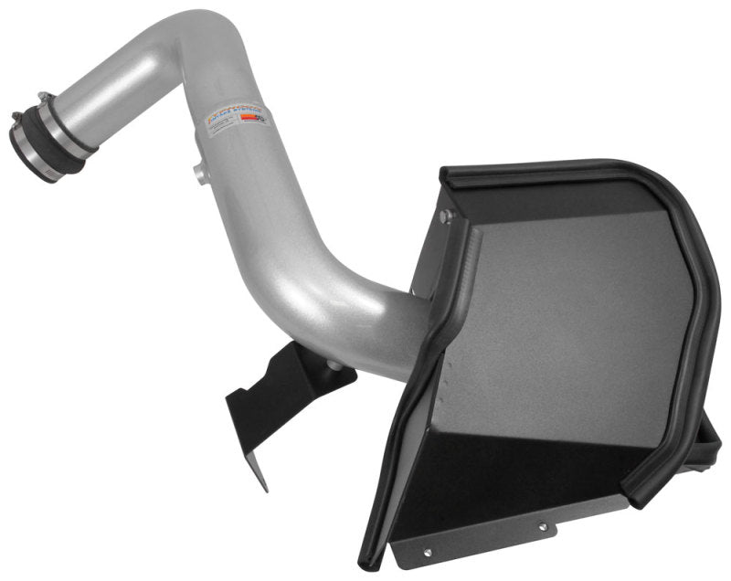 K&N 14-16 Kia Forte Coup L4-1.6L F/I Silver Typhoon Short Ram Intake - 69-5316TS for 2014-2018 Kia Forte - front view