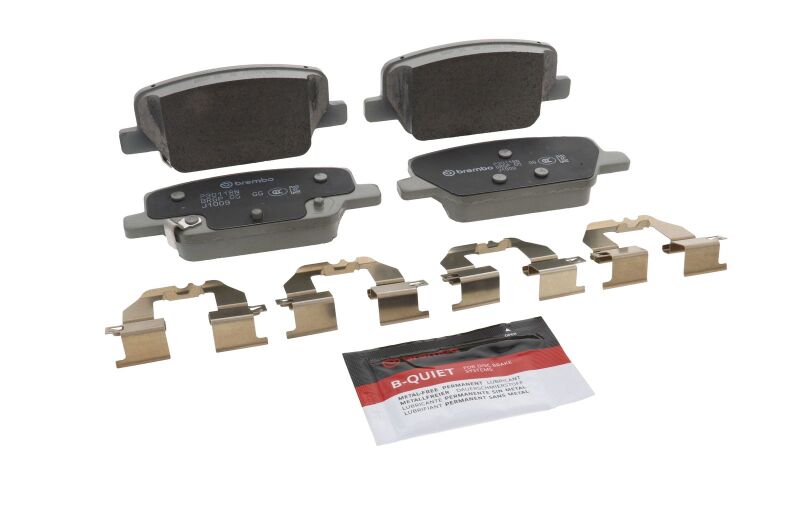 Brembo OE 20-24 Hyundai Palisade/19-20 Santa Fe/20-24 Kia Telluride PRIME Ceramic Brake Pad - Rear - P30118N