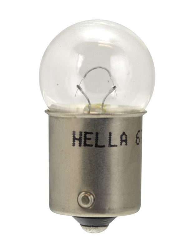Hella Bulb 67 12V 8W 4CP BA15s G6 for 1992-2001 AM General Hummer - front view