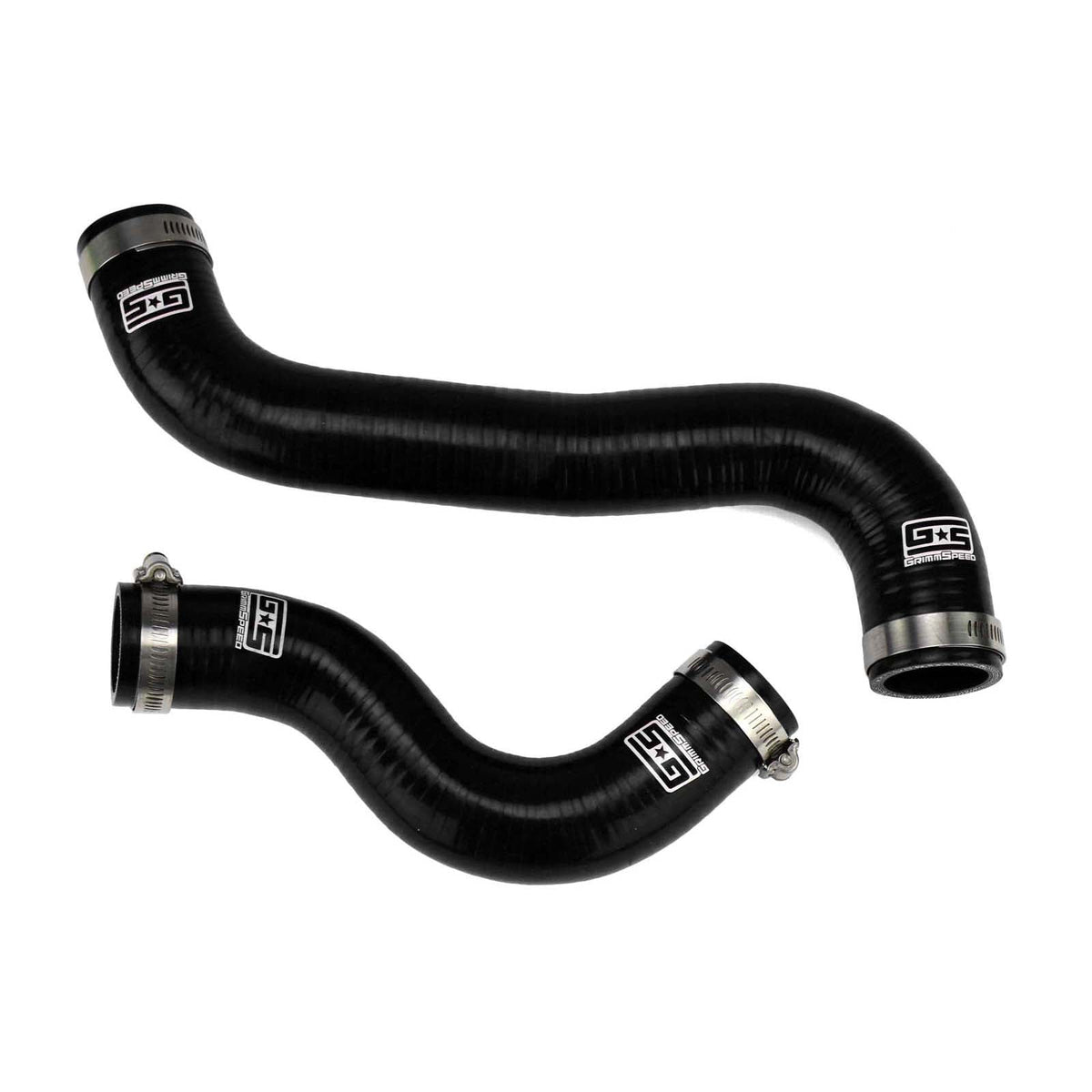 GrimmSpeed 15-17 Subaru WRX / 14-17 Subaru Forester XT Radiator Hose Kit - Red - GRM405328